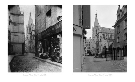 Rue des Prêtres-Saint-Séverin, 1903/1998 Rue des Prêtres-Saint-Séverin, 1903/1998